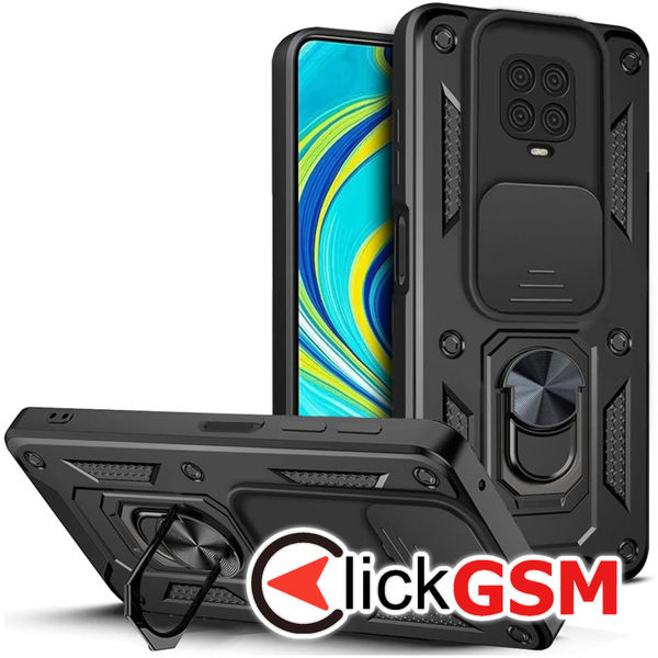 Techsuit - CamShield Series - Xiaomi Redmi Note 9S / Note 9 Pro / Note 9 Pro Max - Black