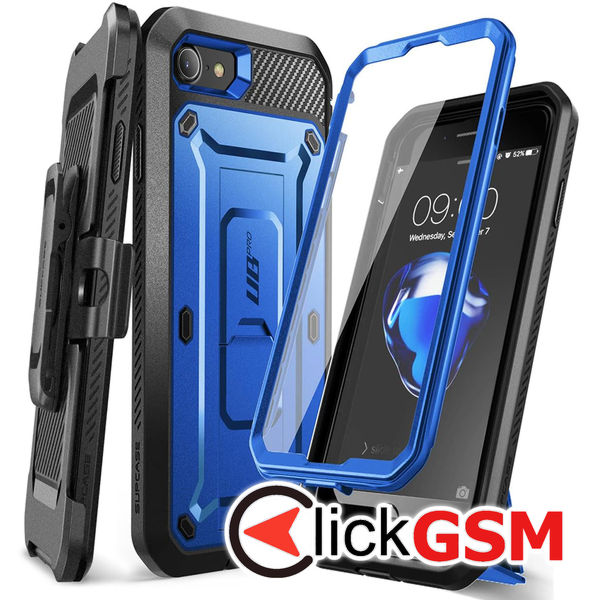 Supcase - Unicorn Beetle Pro - iPhone 7 / 8 / SE 2, SE 2020 / SE 3, SE 2022 - Dark Blue