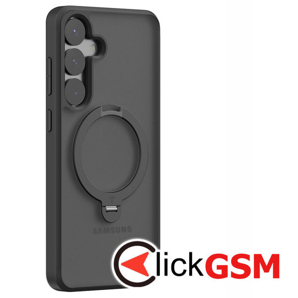 Torras - Ostand Spin Series - Samsung Galaxy S25 - Black