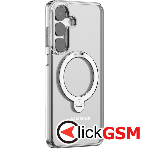 Torras - Ostand Spin Series - Samsung Galaxy S25 Plus - Clear