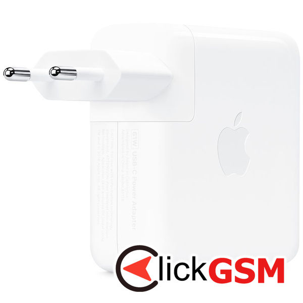 Apple - Original Wall Charger (MRW22ZM/A) - for MacBook Pro Retina 13", Type-C, 61W - White (Blister Packing)
