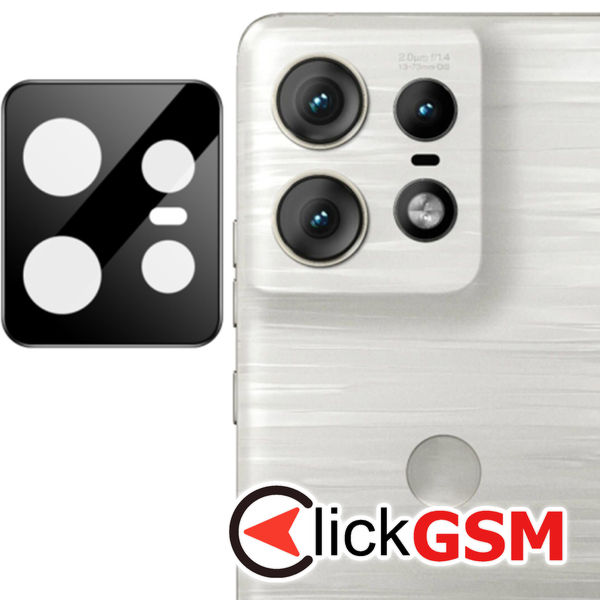 Techsuit - Full Camera Glass - Motorola Edge 50 Pro - Black