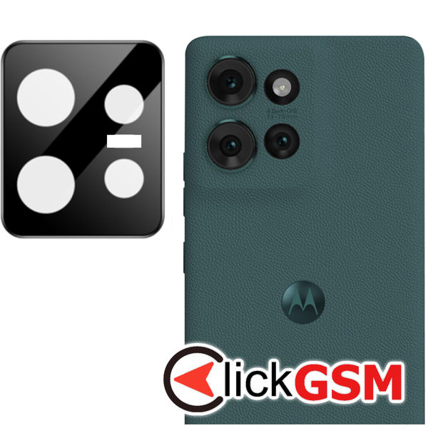 Techsuit - Full Camera Glass - Motorola Edge 50 - Black