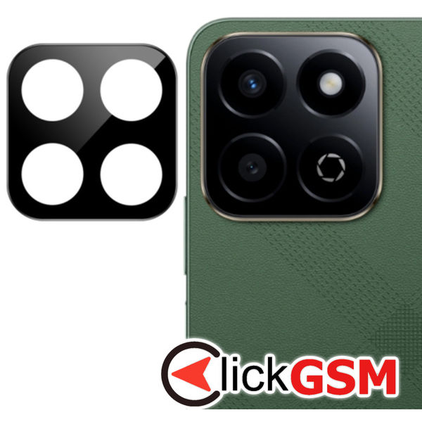 Techsuit - Full Camera Glass - Honor 200 Smart / X7c - Black