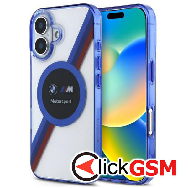 BMW - Hardcase Motorsport IML Circle MagSafe (BMHMP16L23HTPUT) - iPhone 16 - Transparent