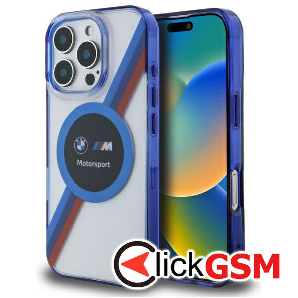 BMW - Hardcase Motorsport IML Circle MagSafe (BMHMP16X23HTPUT) - iPhone 16 Pro Max - Transparent