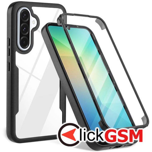 Techsuit - ColorVerse 360 Series + Screen Protector - Samsung Galaxy A26 5G - Black