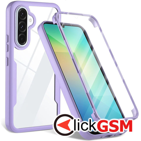 Techsuit - ColorVerse 360 Series + Screen Protector - Samsung Galaxy A26 5G - Purple