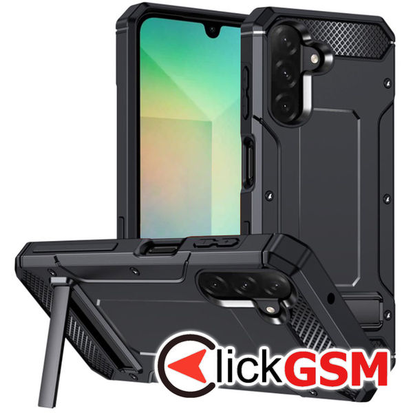 Techsuit - Hybrid Armor - Samsung Galaxy A26 5G - Black