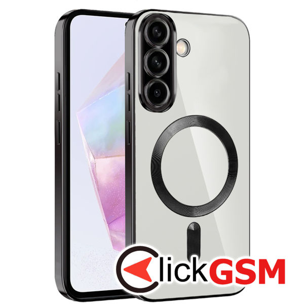 Techsuit - Luxury Crystal MagSafe - Samsung Galaxy A36 5G - Black