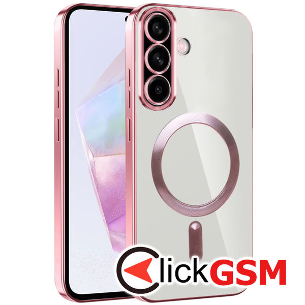 Techsuit - Luxury Crystal MagSafe - Samsung Galaxy A36 5G - Pink