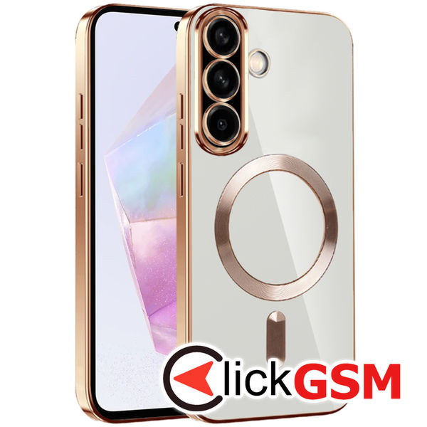 Techsuit - Luxury Crystal MagSafe - Samsung Galaxy A36 5G - Gold
