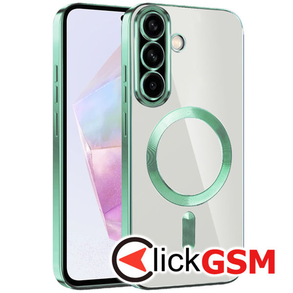 Techsuit - Luxury Crystal MagSafe - Samsung Galaxy A36 5G - Light Green