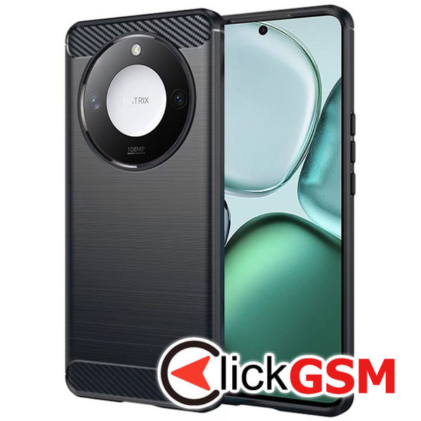 Techsuit - Carbon Silicone - Honor X9c Smart - Black