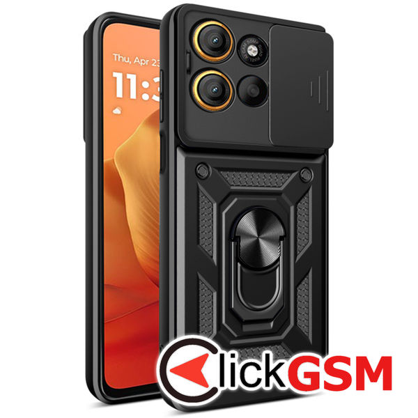 Techsuit - CamShield Series - Motorola Moto G15 / G15 Power - Black