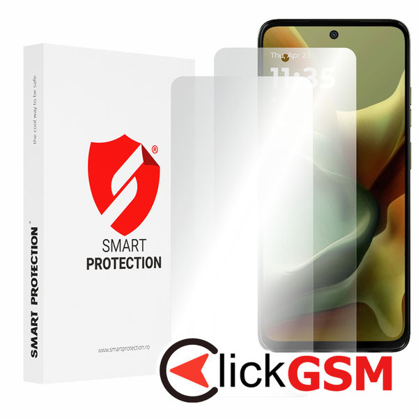 Smart Protection - Premium Classic (2 pack) - Motorola Moto G15 / G15 Power - Clear