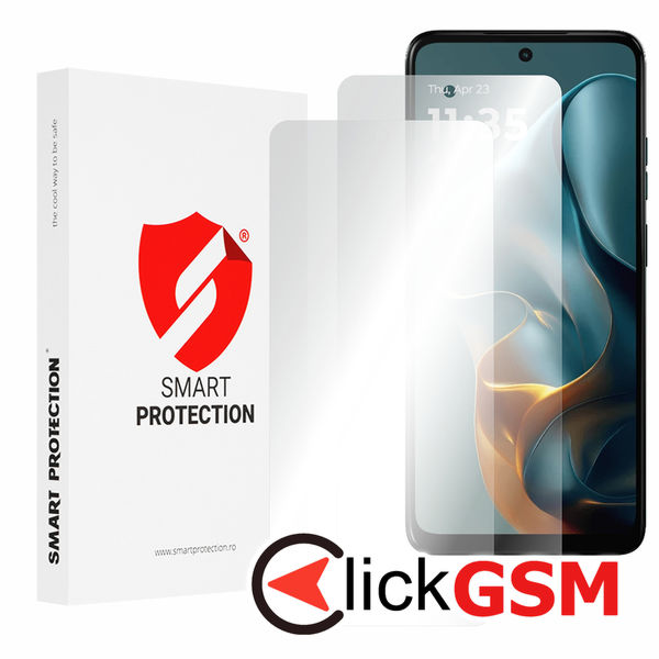 Smart Protection - Premium Classic (2 pack) - Motorola Moto G05 / E15 - Clear