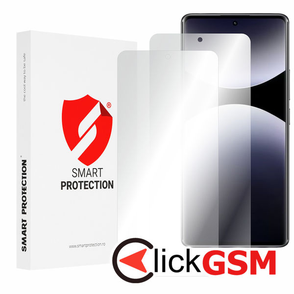 Smart Protection - Premium Classic (2 pack) - Xiaomi Redmi Note 14 Pro 5G / Poco X7 - Clear