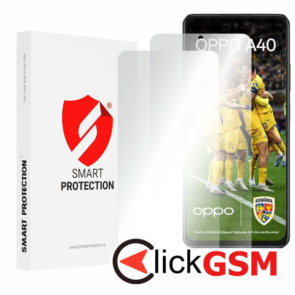 Smart Protection - Premium Classic (2 pack) - Oppo A40 4G / A60 5G - Clear