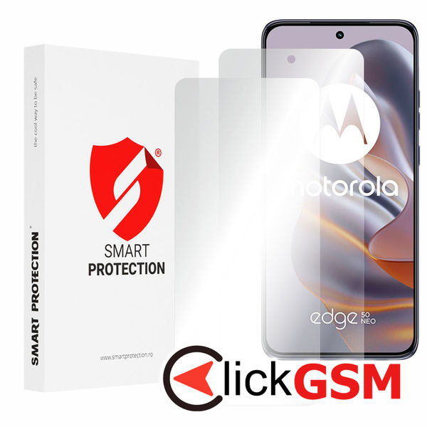 Smart Protection - Premium Classic (2 pack) - Motorola Edge 50 Neo / ThinkPhone 25 - Clear