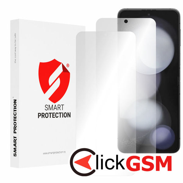 Smart Protection - Premium Classic (2 pack) - Samsung Galaxy Z Flip5 - Clear