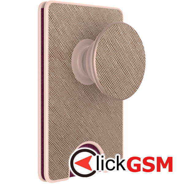 PopSockets - PopWallet - Saffiano Rose Gold
