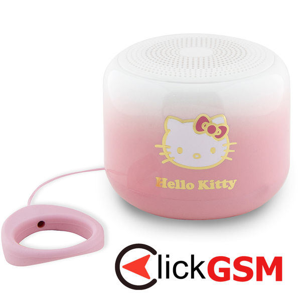 Hello Kitty - Wireless Speaker Electroplate Gradient (HKWSBT6GKEP) - Type-C, Bluetooth 5.0, 3W, 800mAh - Pink
