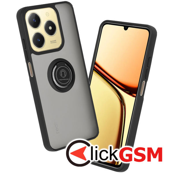 Techsuit - Glinth - Realme C61 / Realme C63 - Black