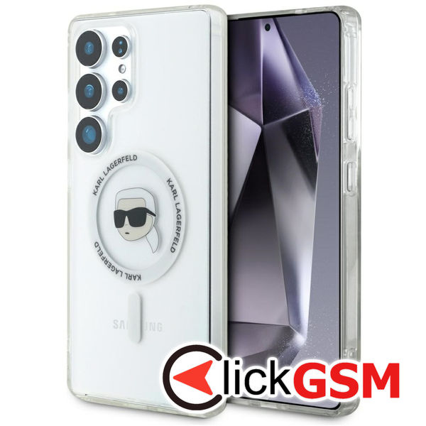 Karl Lagerfeld - IML MagSafe (KLHMS25LHLSKIH) - Samsung Galaxy S25 Ultra - Karl`s Head