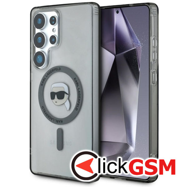 Karl Lagerfeld - IML MagSafe (KLHMS25LHLSKIK) - Samsung Galaxy S25 Ultra - Karl`s Head