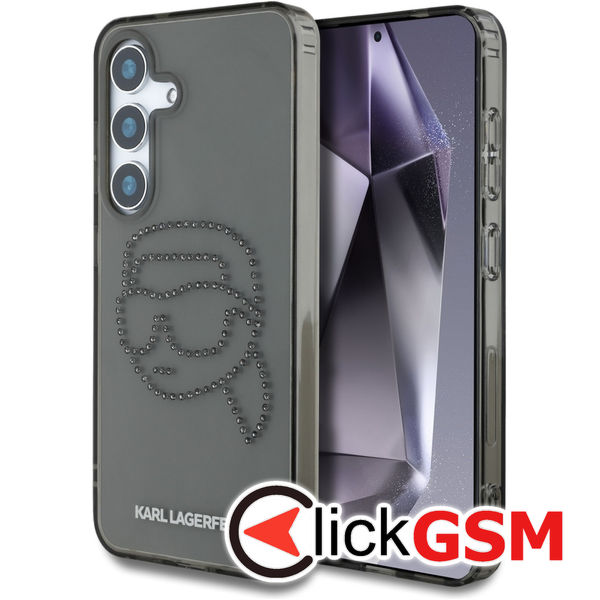 Karl Lagerfeld - IML Rhinestones Luxury (KLHCS25SHKHDCELK) - Samsung Galaxy S25 - Karl Head