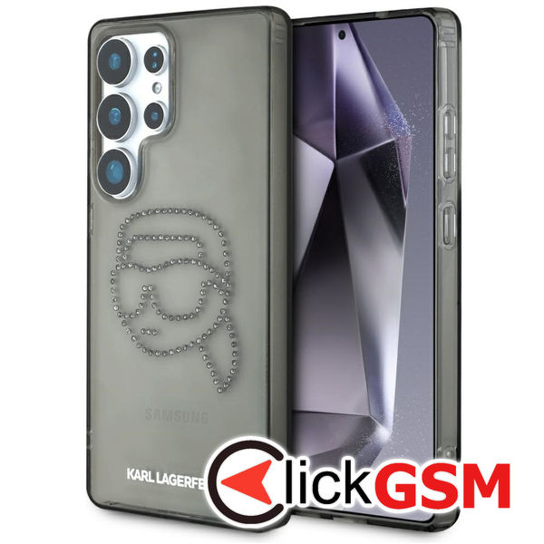 Karl Lagerfeld - IML Rhinestones Luxury (KLHCS25LHKHDCELK) - Samsung Galaxy S25 Ultra - Karl Head