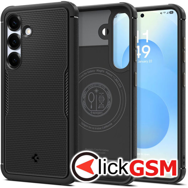 Spigen - Core Armor MagSafe - Samsung Galaxy S25 Plus - Matte Black