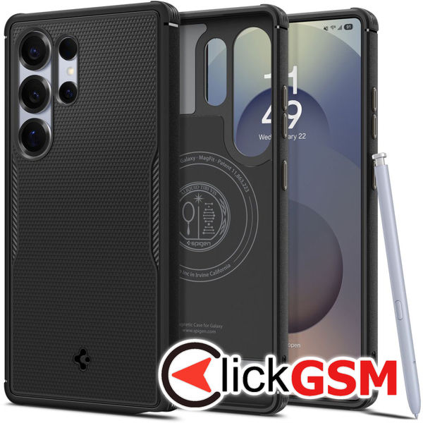 Spigen - Core Armor MagSafe - Samsung Galaxy S25 Ultra - Matte Black
