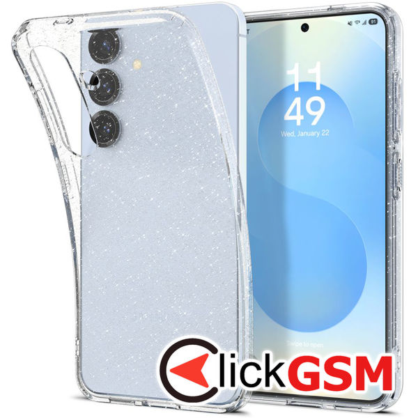 Spigen - Liquid Crystal Glitter - Samsung Galaxy S25 Plus - Crystal Quartz