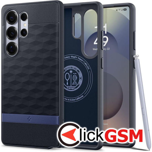 Spigen - Caseology Parallax MagSafe - Samsung Galaxy S25 Ultra - Navy Violet