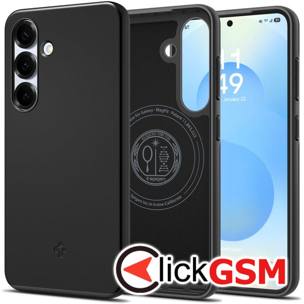 Spigen - Thin Fit MagSafe - Samsung Galaxy S25 - Black