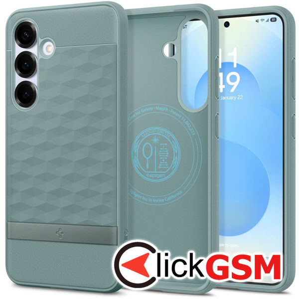 Spigen - Caseology Parallax MagSafe - Samsung Galaxy S25 Plus - Sage Green