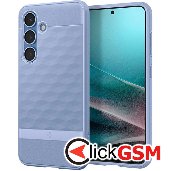 Spigen - Caseology Parallax MagSafe - Samsung Galaxy S25 - Purple-ish