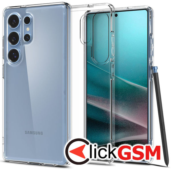 Spigen - Ultra Hybrid - Samsung Galaxy S25 Ultra - Crystal Clear