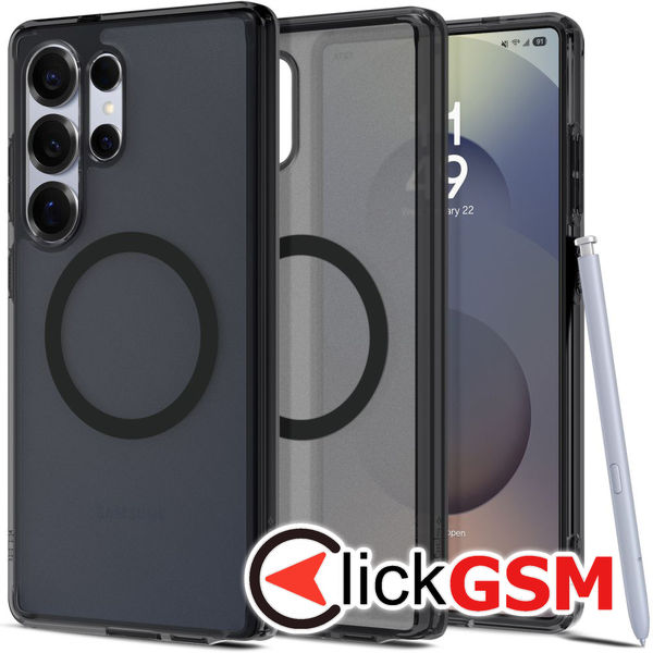 Spigen - Ultra Hybrid MagSafe - Samsung Galaxy S25 Ultra - Frost Black