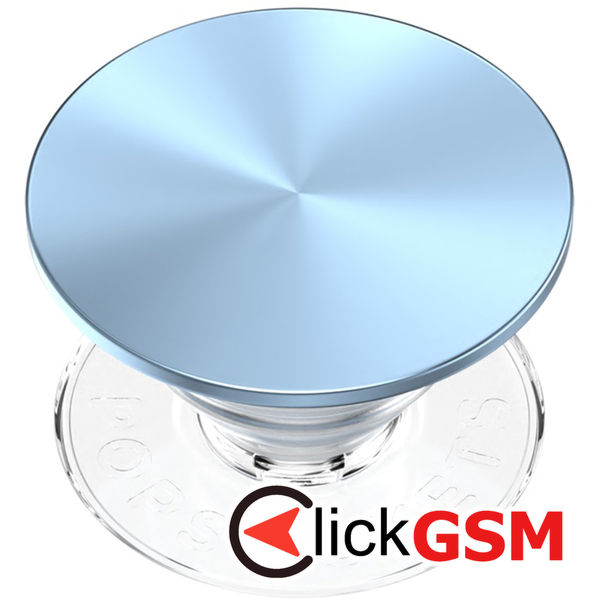 PopSockets - PopGrip (808929) - Aluminum Blue Sigh