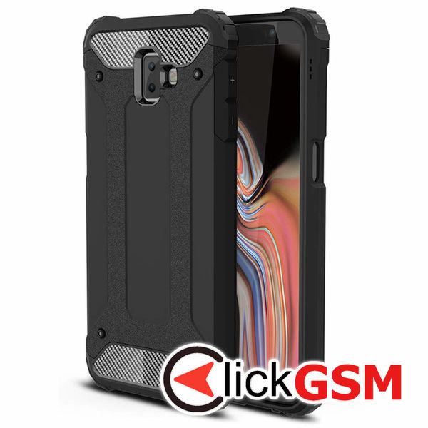 Techsuit - Hybrid Armor - Samsung Galaxy J6 Plus - Black