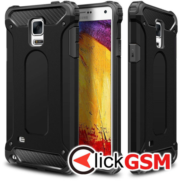 Techsuit - Hybrid Armor - Samsung Galaxy Note 4 N910 - Black