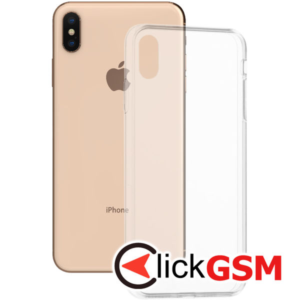 Techsuit - Clear Silicone - iPhone XS Max - Transparent