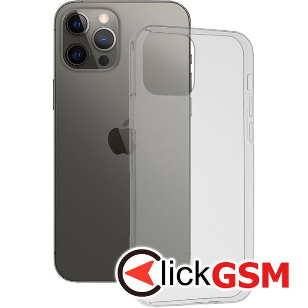 Techsuit - Clear Silicone - iPhone 12 Pro Max - Transparent