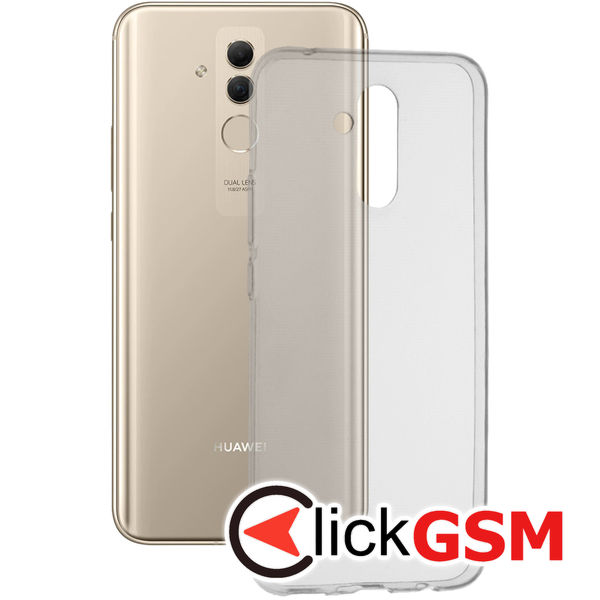 Techsuit - Clear Silicone - Huawei Mate 20 Lite - Transparent