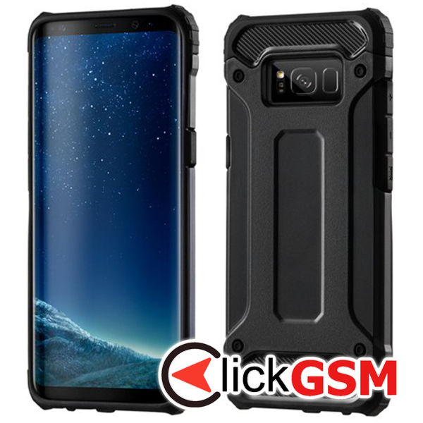 Techsuit - Hybrid Armor - Samsung Galaxy S8 Plus - Black