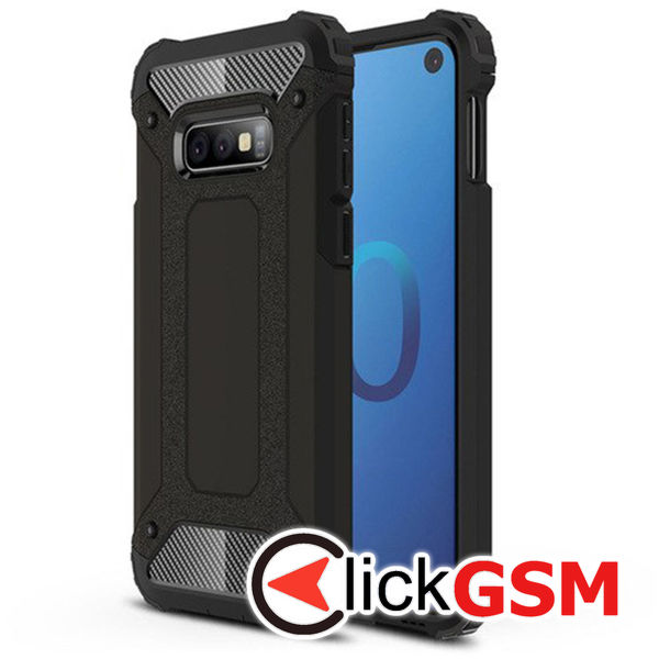 Techsuit - Hybrid Armor - Samsung Galaxy S10e - Black