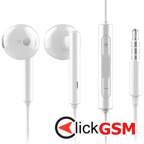Huawei - Stereo Earphones (AM115) - Jack 3.5mm - White (Bulk Packing)